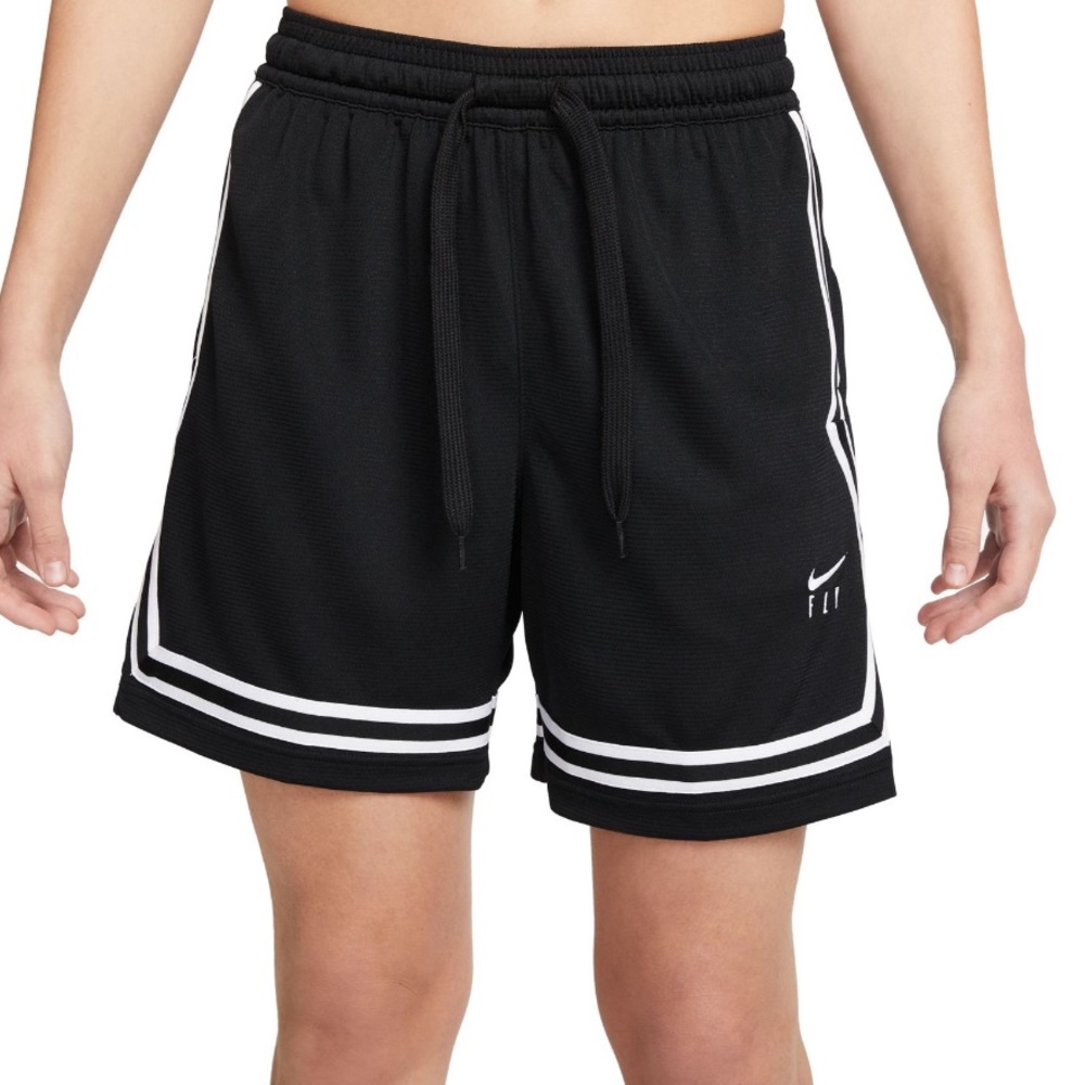 Nike Women’s Fly Crossover Basketball Short Size S Black/White